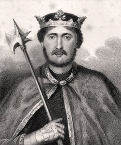 Richard I, gravado por Bocquet, de "Um Catálogo dos Autores Reais e Nobres", publicado em 1806 de English School